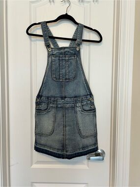 Women’s Denim Overall Dress